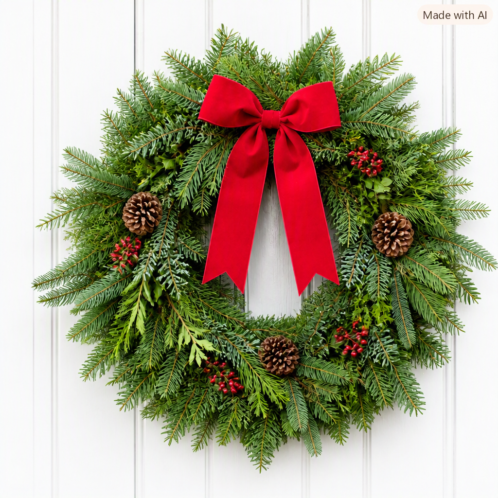 Holiday Wreath Workshop at Forrest Farms